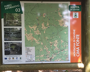 Mappa Sentieri